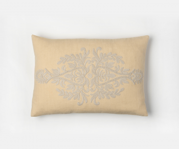 Suzana cushion, double motif – maize