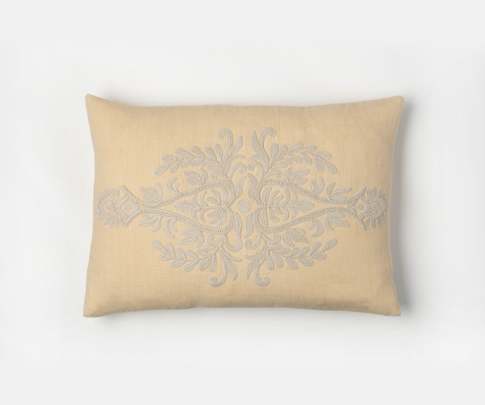 Suzana cushion, double motif – maize